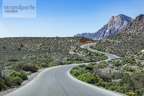 USA  Nevada  Las Vegas  Rundstraße durch das Red Rock Canyon National Conservation Area