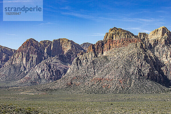 USA  Nevada  Las Vegas  Berge im Red Rock Canyon National Conservation Area