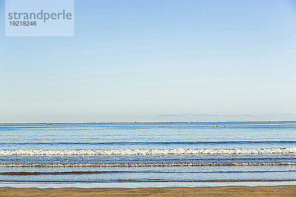 France  Les Sables d'Olonne  85  la grande plage  low tide  morning.