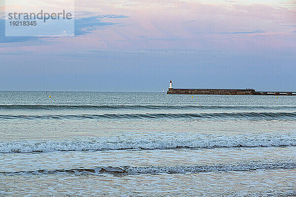 France  Les Sables d'Olonne  85  the pier  morning