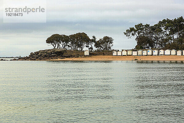 Frankreich  Insel Noirmoutier  85  Noirmoutier-en-l'ile  Plage des Dames  April 2023.