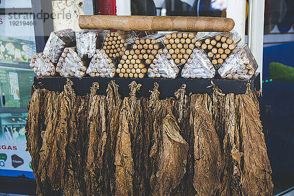 Dominikanische Republik . Herstellung und Verkauf von Zigarren