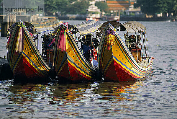 Wassertaxis in Bangkok; Bangkok  Thailand