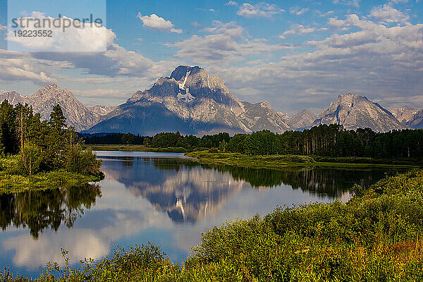 Gewässer des Grand-Teton-Nationalparks  Wyoming  Vereinigte Staaten von Amerika  Nordamerika