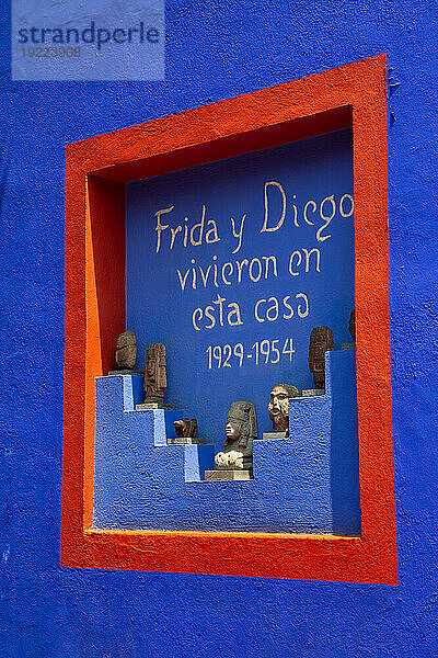 Frida Kahlo Museum (Blue House)  Coyoacan  Mexico City  Mexico  North America