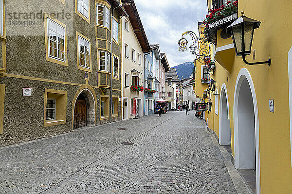 Das historische Zentrum von Sterzing  Südtirol (Südtirol) (Provinz Bozen)  Italien  Europa