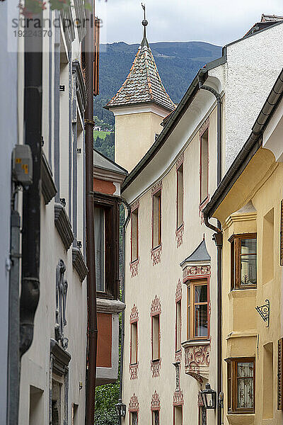 Bunte Häuser in der Altstadt  Brixen  Südtirol (Südtirol) (Provinz Bozen)  Italien  Europa