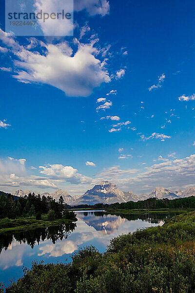 Gewässer des Grand-Teton-Nationalparks  Wyoming  Vereinigte Staaten von Amerika  Nordamerika