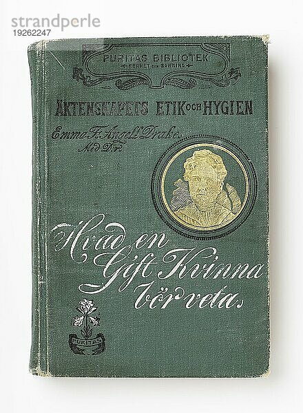 Die schwedische Ausgabe des Buches What a Young Wife Ought to Know von 1908