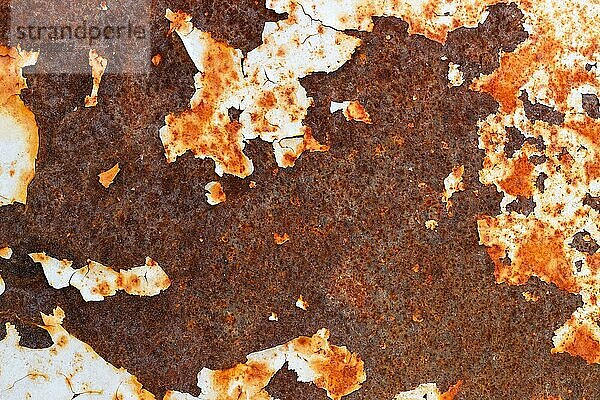 Close up von alten rustikalen Metall Textur Hintergrund