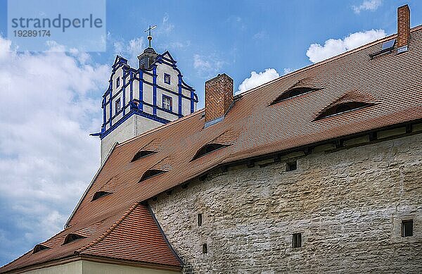 Das Schloss Bernburg ist ein Renaissanceschloss in Bernburg an der Saale. Es erhebt sich auf hohen Sandsteinfelsen über dem östlichen Ufer der Saale  an der Stelle einer früheren Furt. Die Schlossanlage geht auf eine mittelalterliche Höhenburg zurück und wird von der Kulturstiftung Sachsen Anhalt als Eigentümer verwaltet