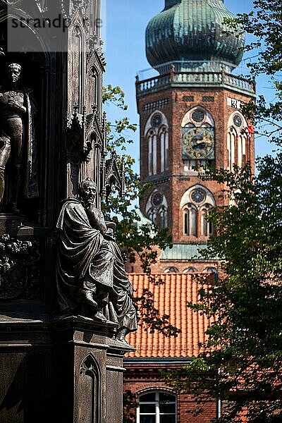 Ernst Moritz Arndt sculpture in Greifswald