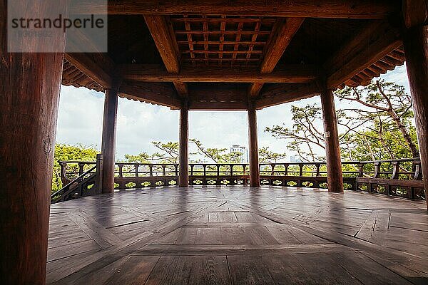 Namsangol Hanok Village ist ein traditionelles koreanisches Dorf in der Nähe des Viertels Pil dong in Jung gu  einem zentralen Bezirk von Seoul  Seoul  Südkorea  Asien