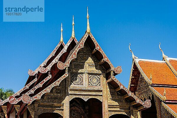 Wat Phra Singh  Chiang Mai  Thailand  Asien