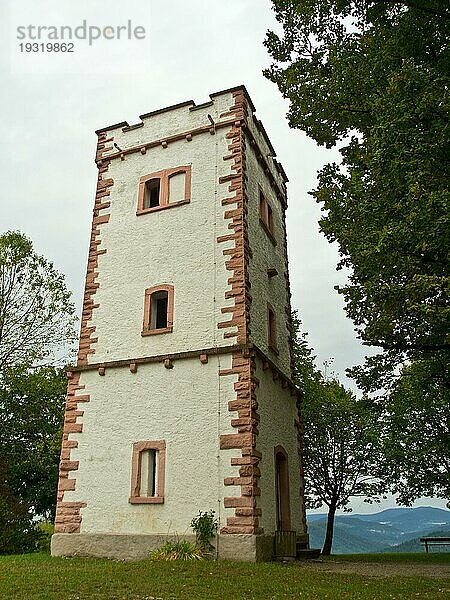 Aussichtsturm Hohe Flum  Schopfheim  Wiesental  Südschwarzwald  Baden-Württemberg  Deutschland  Europa