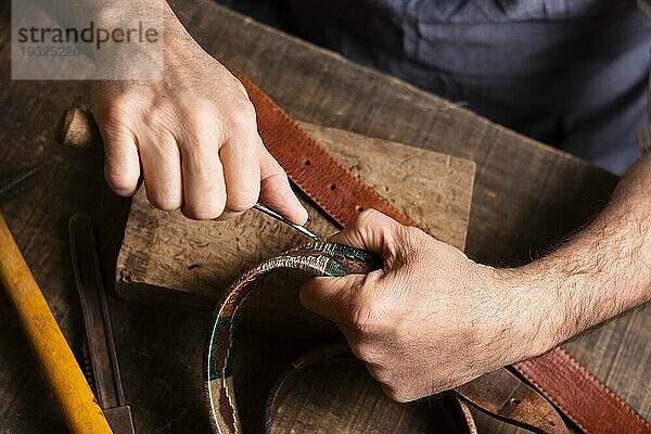 Gürtel aus Leder für Handwerker