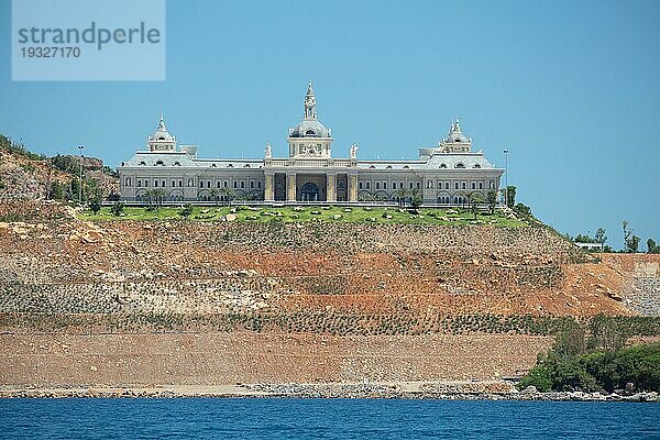 Ein Gebäude  das auf der Insel Hon Tre für Vinpearl in Nha Trang  Vietnam  gebaut wurde  Asien