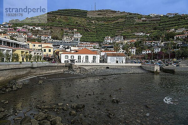 Hafen von Camara de Lobos  Funchal  Insel Madeira  Portugal  Europa