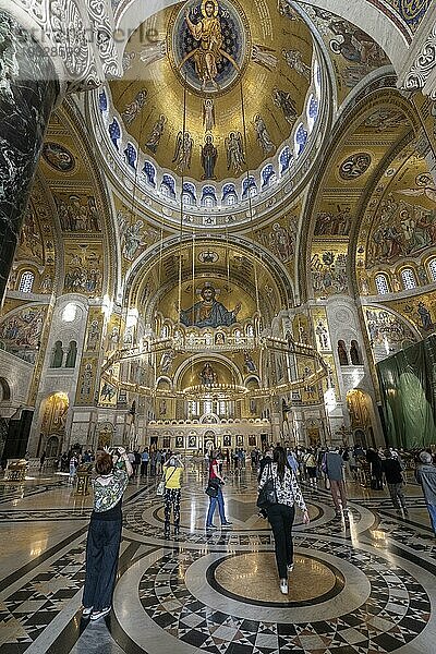 Dom des Heiligen Sava  Belgrad  Serbien  Europa