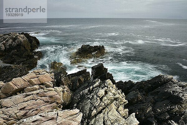 Felsenküste am Atlantik in Norwegen