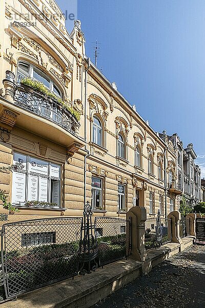 Jugendstilhäuser  Osijek  Kroatien  Europa