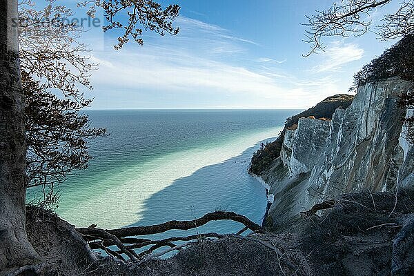 Steilküste Möns Klint  Ostseeinsel Mön  Dänemark  Europa