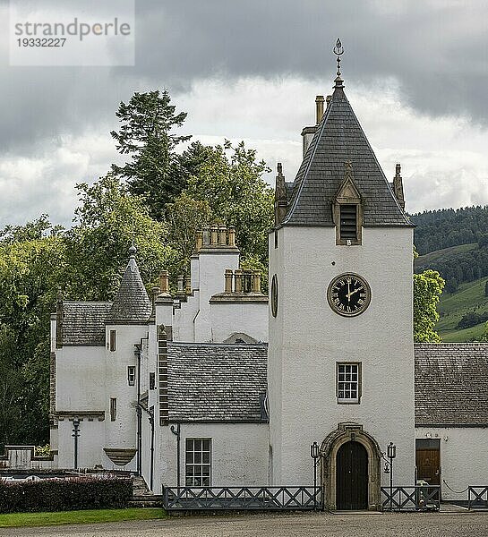 Blair Castle  Blair Atholl  Perth and Kinross  Schottland  Großbritannien  Europa