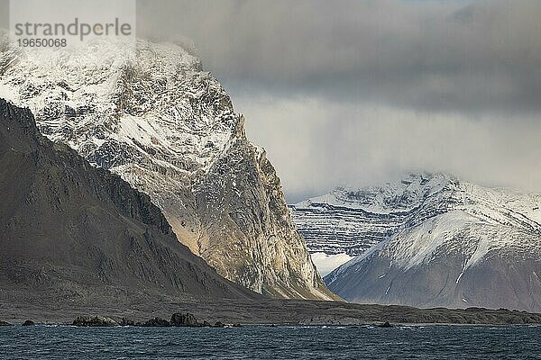 Isbjørnhamna  Hansvika  Hornsund  Spitzbergen  Svalbard  Norwegen  Europa