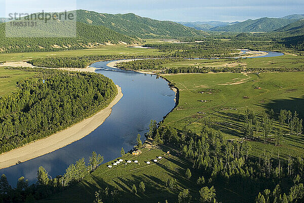 Fluss Uur  Mongolei