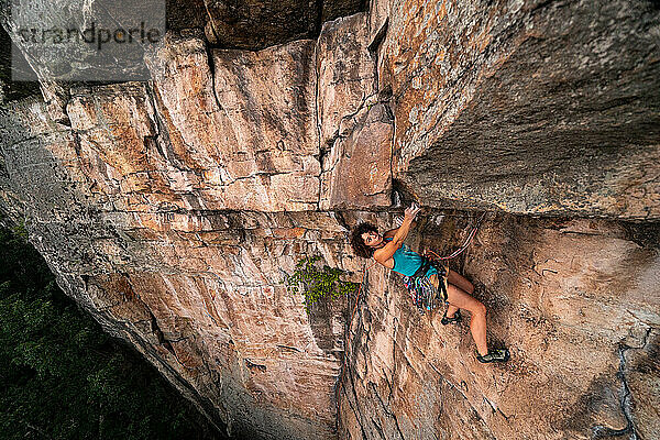 Amanda Milhet – Vogelkäfig – Gunks NY USA Klettern