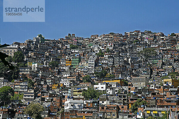 Rocinha Favela  Rio de Janeiro  Brasilien.