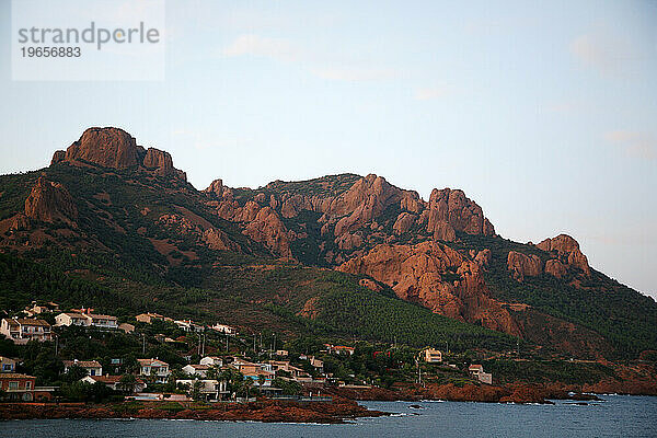 Massif de l'Esterel  Var  Provence  Frankreich.