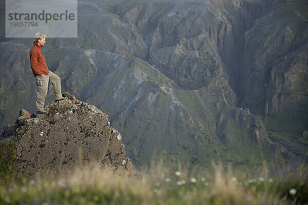 Entlang der Laugavegur-Wanderung von Landmannakaugar nach Thorsmork