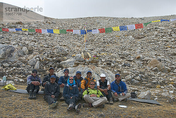 Das IMG 2006 Gurla Mandhata Expedition Team  China.