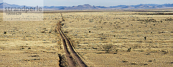 Der Norden von Chihuahua entlang der US-Grenze ist für sein Grasland und seinen illegalen Verkehr bekannt.