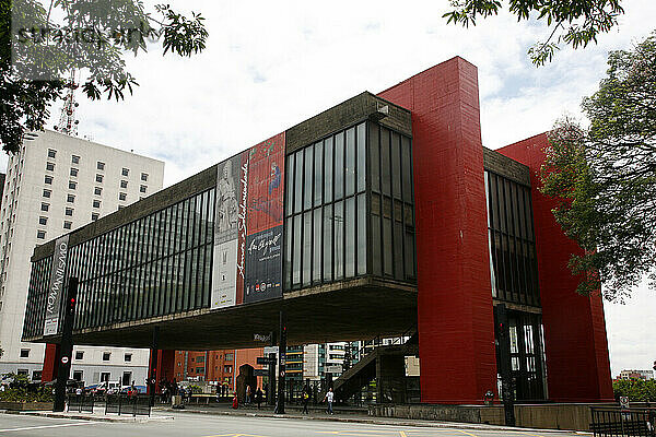 Museu de Arte de Sao Paulo (MASP)  Sao Paulo  Brasilien.