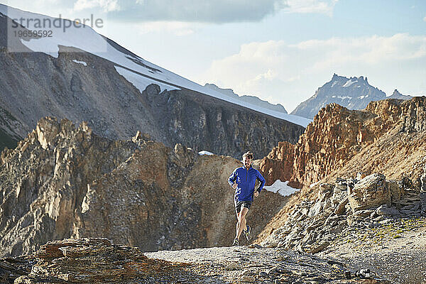 Trailrun für Männer und Frauen in den San Juan Mountains hoch über Telluride  Colorado