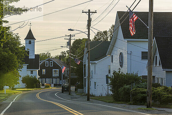 Downtown Friendship  Maine.