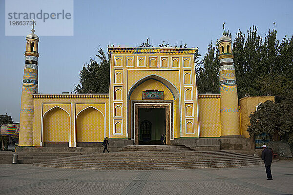 Id-Kah-Moscheen  Kaschgar  Xinjiang  China.