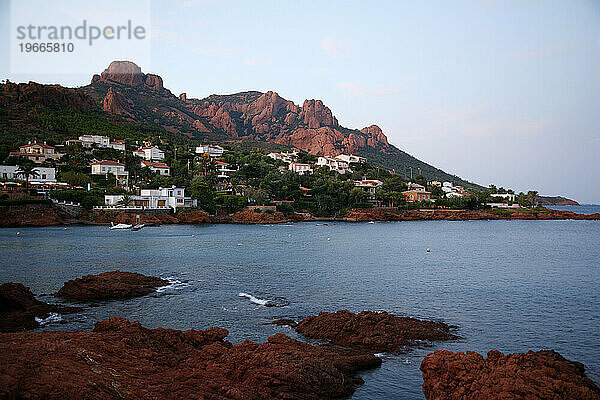 Massif de l'Esterel  Var  Provence  Frankreich.