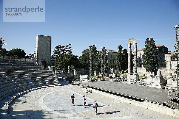 Theater Antique  Arles  Provence  Frankreich.