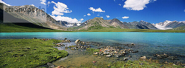 Gletschersee  Altai Tavan Bogd Nationalpark  Mongolei