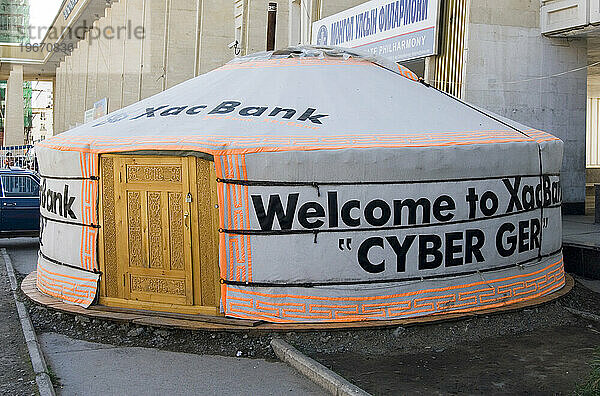 Cyber-Ger  Ulaanbaatar  Mongolei