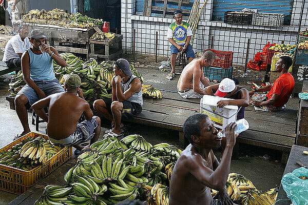 Sao Joaquim Markt  Salvador  Bahia  Brasilien.