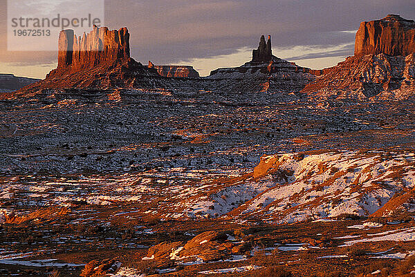 Monument Valley in Arizona.