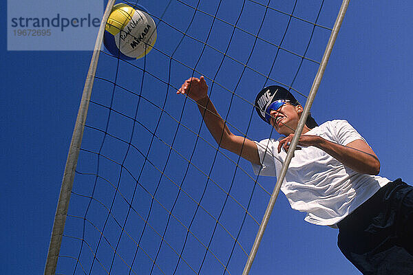 Volleyballtraining.