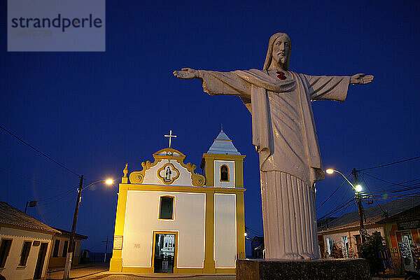 Kirche Nossa Senhora da Ajuda  Arraial d'Ajuda  Bahia  Brasilien.