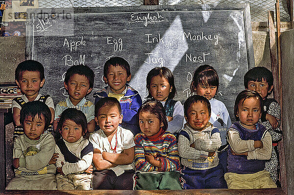 Tibetische Flüchtlingskinder