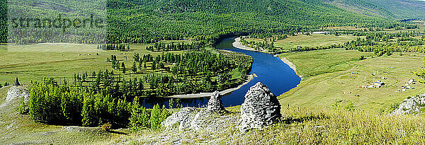 Fluss Uur  Mongolei