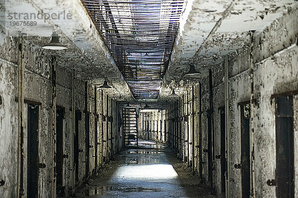 Zellenblock im Eastern State Penitentiary